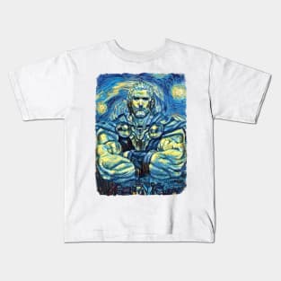 Mighty THOR Van Gogh Style Kids T-Shirt